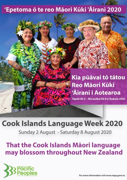 Cook Island Langauge Week Poster 2020 VP2